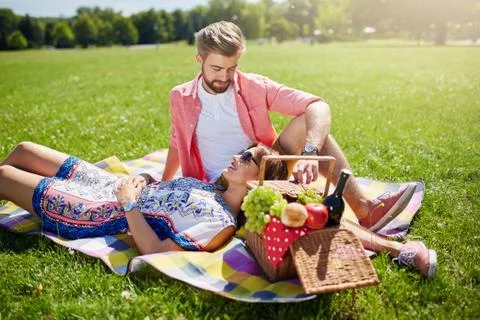 Sweet conversation Stock Photos
