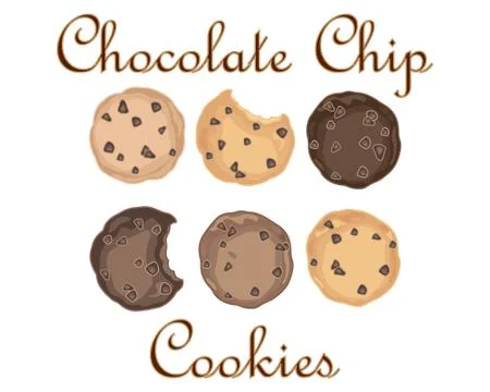 Sweet cookies Illustrazione stock