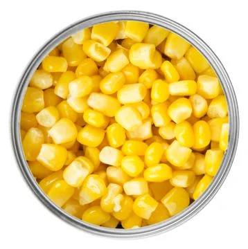 Sweet corn grains Foto stock