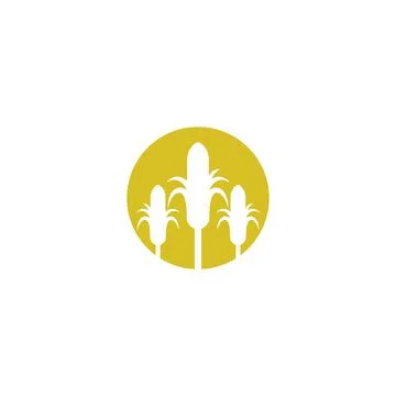 Sweet corn icon logo design Stock Illustration