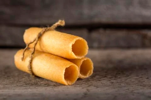 Sweet corn rolls Foto stock