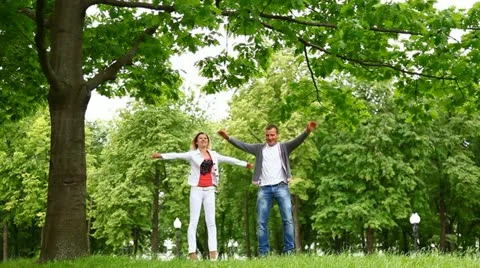 Sweet coupe joy Stock Footage 11357688