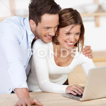 Sweet couple Stock Photos