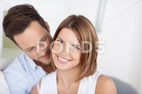Sweet couple Stock Photos