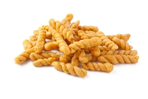 Sweet crispy straw Stock Photos