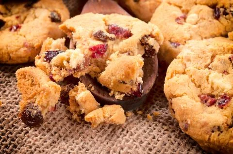 Sweet crumbles Foto stock
