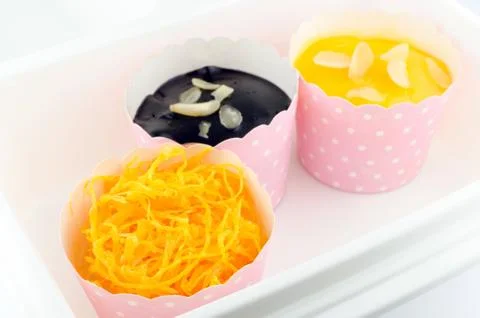 Sweet  cupcake Stock Photos