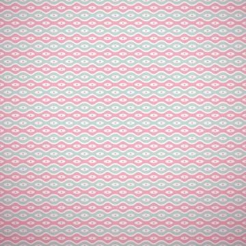 Sweet cute vector seamless pattern (tiling) Stock Illustration