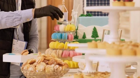 Sweet Delights at the Event 스톡 동영상 274159882