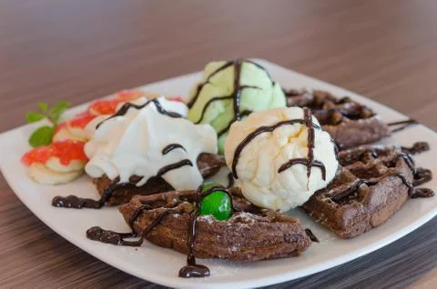 Sweet dessert Foto stock