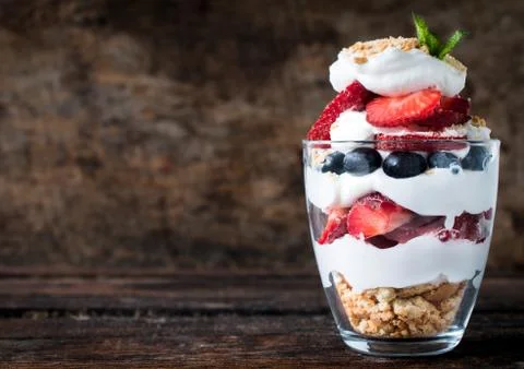 Sweet Dessert Stockfoto's
