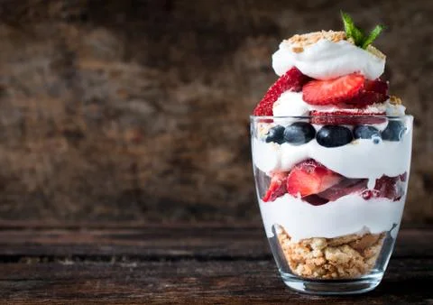 Sweet dessert Stock Photos