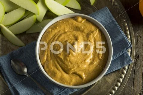 Sweet Dessert Pumpkin Dip Stock Photos
