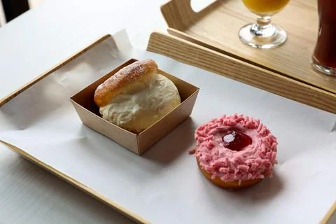 Sweet donut Stock-Fotos