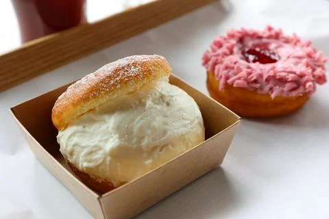 Sweet donut 스톡 사진