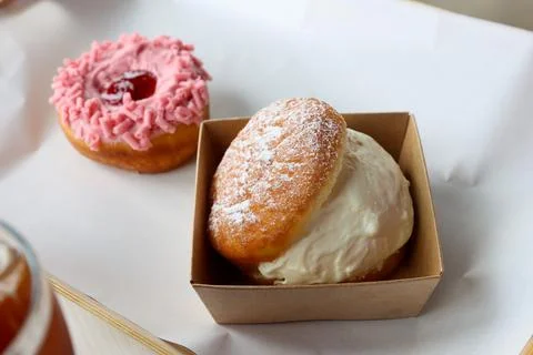 Sweet donut Foto stock