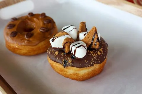 Sweet donut Foto stock