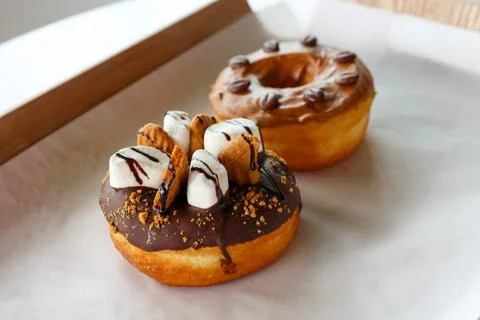 Sweet donut Foto stock