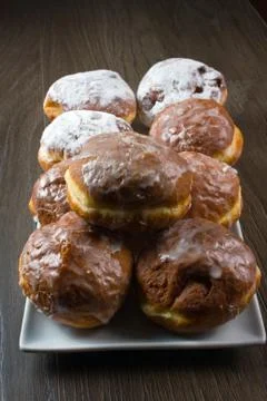 Sweet donuts 스톡 사진