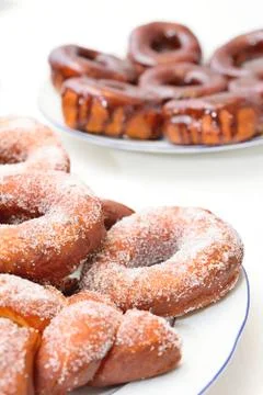 Sweet donuts Foto stock