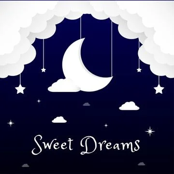 Sweet dreams Stock Illustration