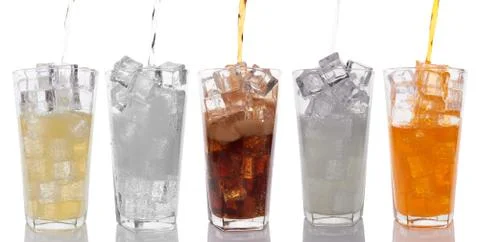 Sweet drinks Stock Photos