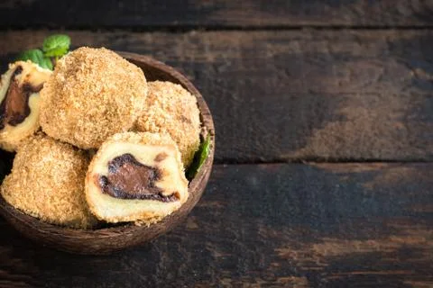 Sweet dumplings Stock Photos