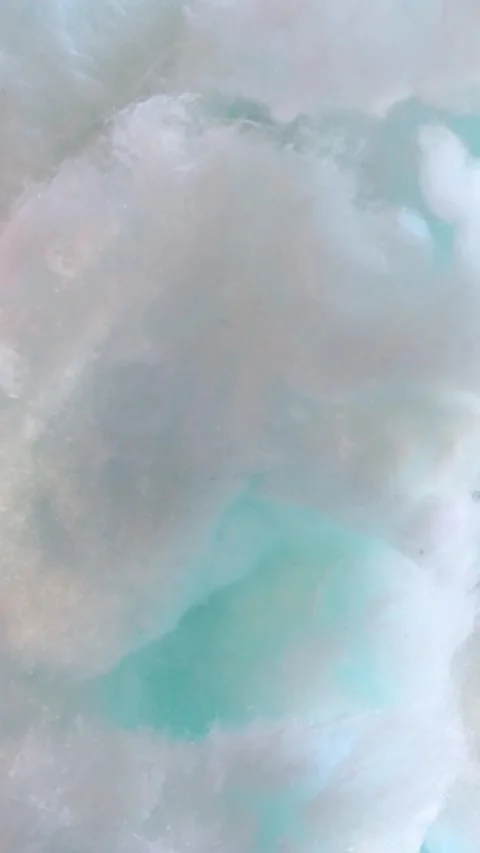 Sweet fluffy cotton candy texture close-up. Stock-Footage 321402511