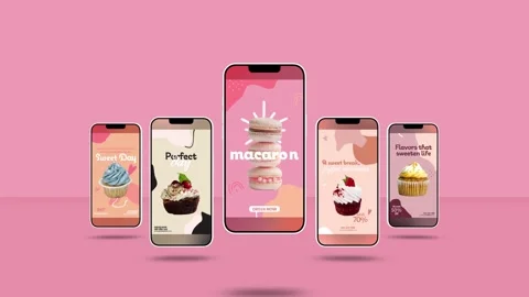 Sweet Food Reels Catálogo de After Effects