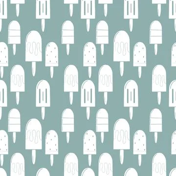Sweet Food Seamless Pattern Stock Illustration