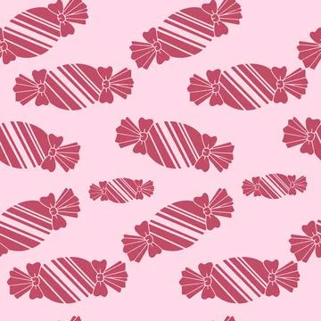 Sweet Food Seamless Pattern Stock Illustration