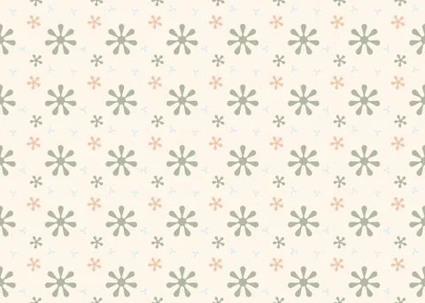 Sweet freeform star seamless pattern vector ep81 Illustrazione stock