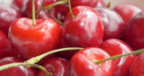 Sweet fresh cherries Stock-Footage 278660916