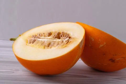 Sweet fresh melon Stock Photos