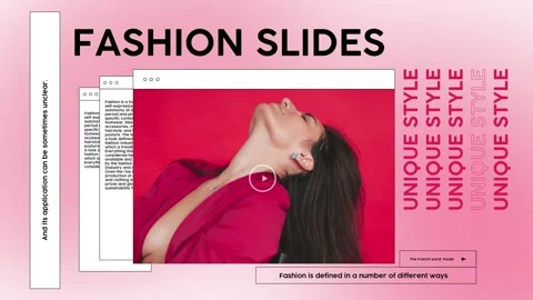 Sweet Gradient Slideshow for After Effects 스톡 After Effects