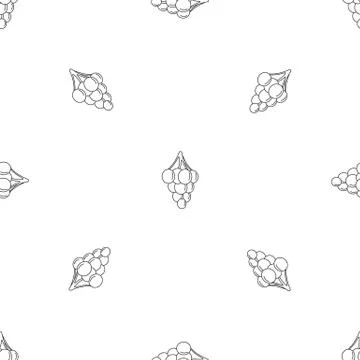 Sweet grape pattern seamless Stock Illustration
