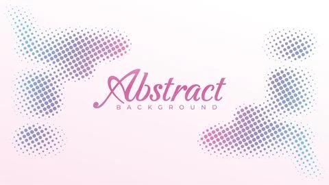 Sweet Halftone Background Design Template with Editable Text Style. Abstrac.. Illustrazione stock