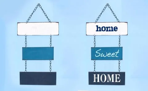 Sweet home Stock Illustration