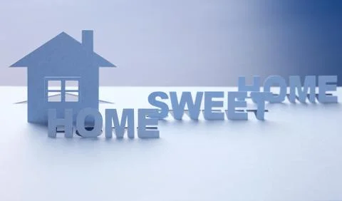 Sweet Home Stock Illustration