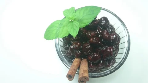 Sweet Jam From The Black Currant. Stock Footage 92049920