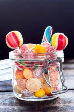 Sweet jar Stock Photos