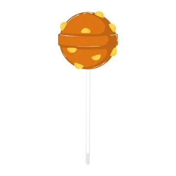 Sweet lollipop Candy icon Vector Stock Illustration