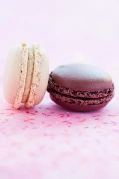 Sweet macaroons Foto stock