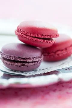 Sweet macaroons Foto stock