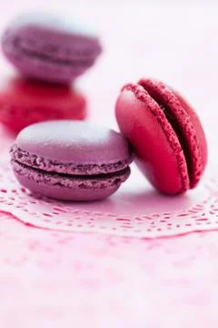 Sweet macaroons Foto stock