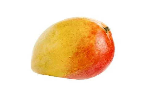 Sweet mango isolated on white background Stock Photos