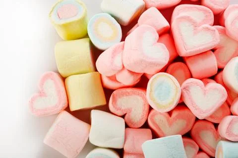 Sweet marshmallow Stock Photos