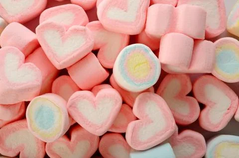 Sweet marshmallow Stock Photos