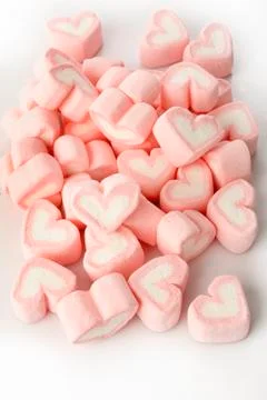 Sweet marshmallow Stock Photos