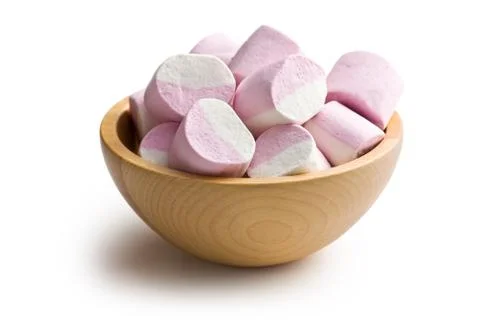 Sweet marshmallows Stock Photos